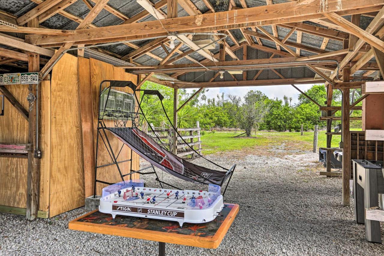 Authentic Clewiston Home With Outdoor Game Room المظهر الخارجي الصورة